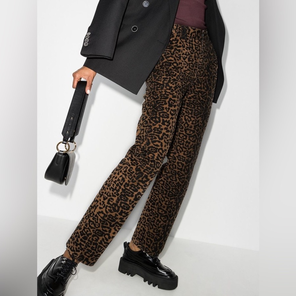 Ksubi Dynamo leopard jeans